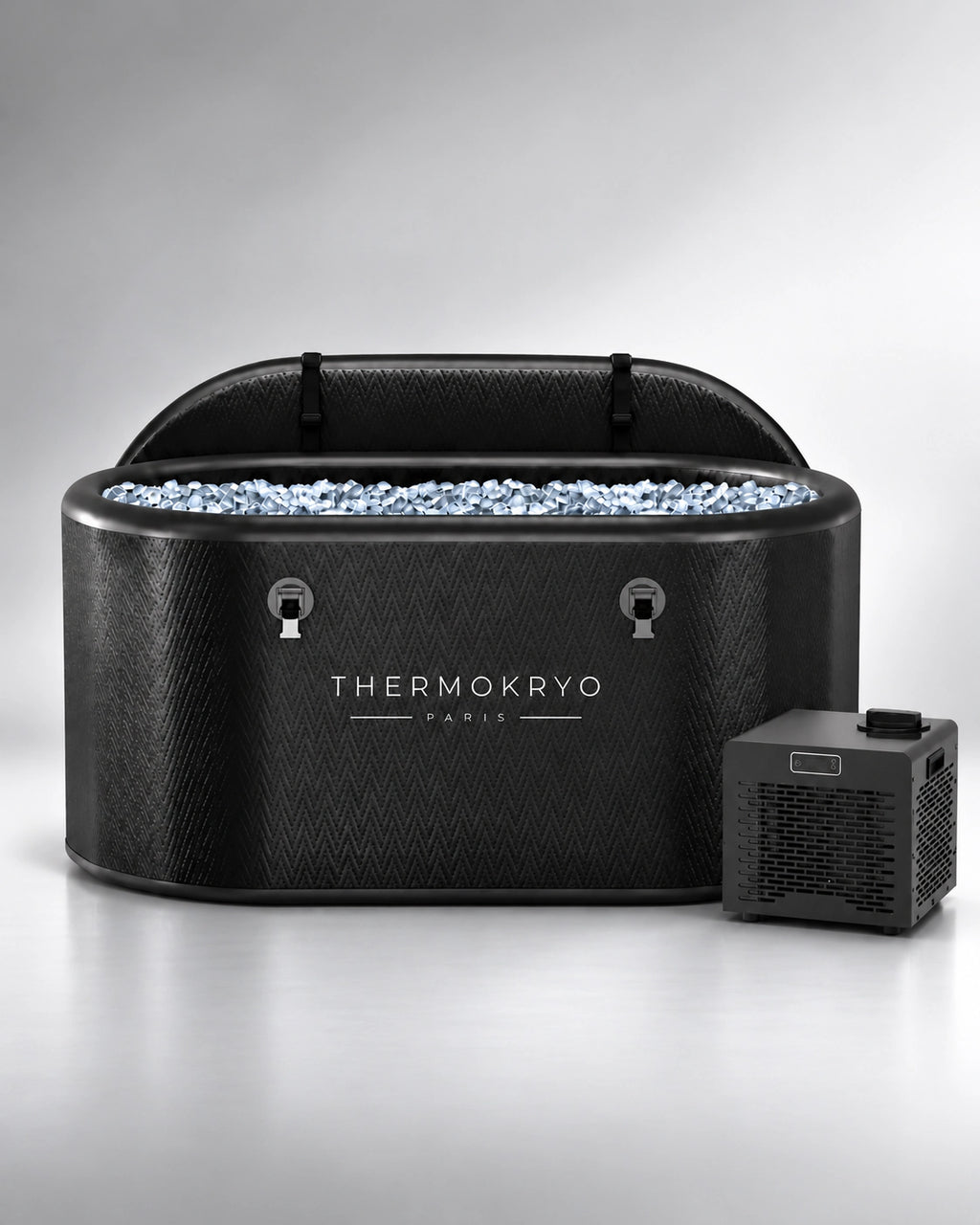 Pack bain froid ThermoKryo avec refroidisseur Pro – 400 L, 4 à 20 °C