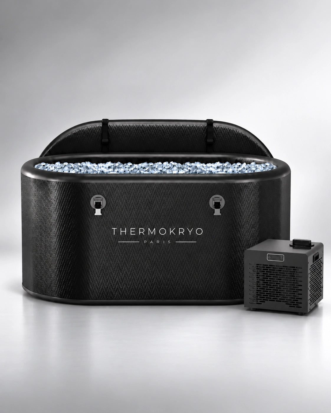 Pack bain froid ThermoKryo avec refroidisseur Pro – 400 L, 4 à 20 °C