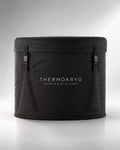Housse isolante ronde ThermoKryo pour bain froid, noire