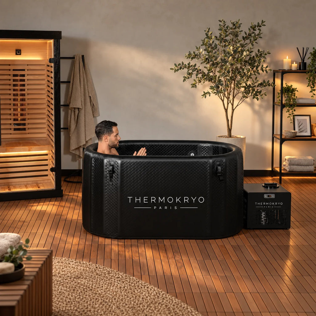 Pack bain froid ThermoKryo avec refroidisseur Pro – 400 L, 4 à 20 °C