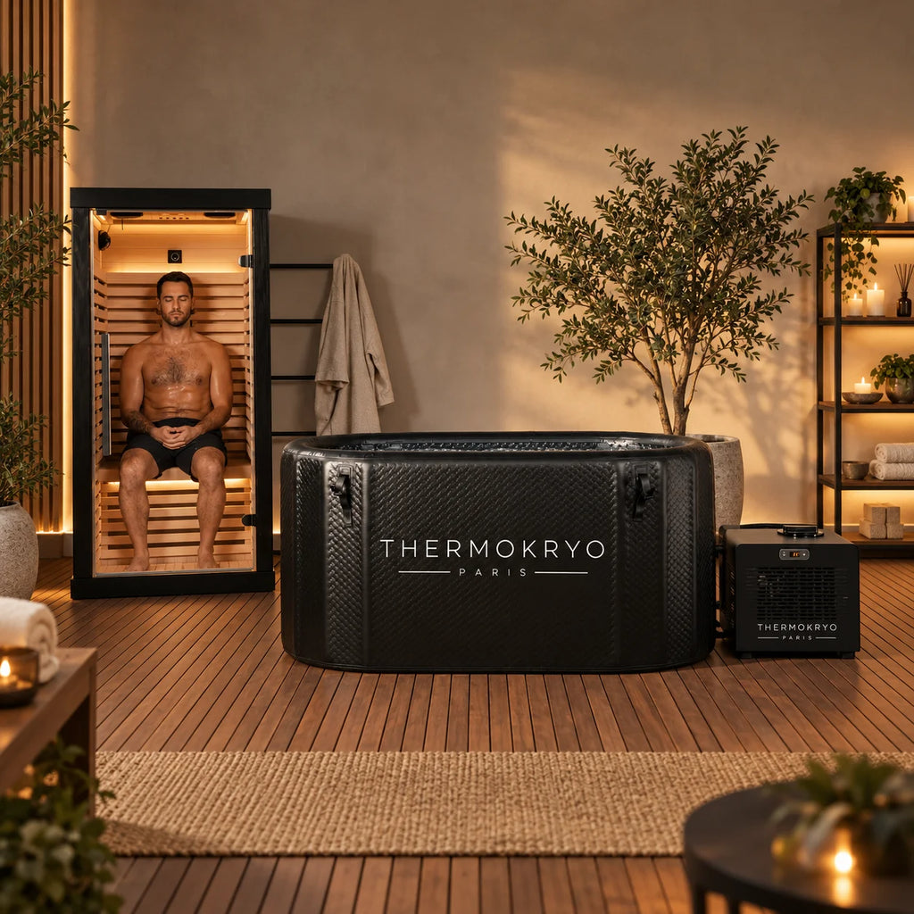 Pack bain froid ThermoKryo avec refroidisseur Pro – 400 L, 4 à 20 °C