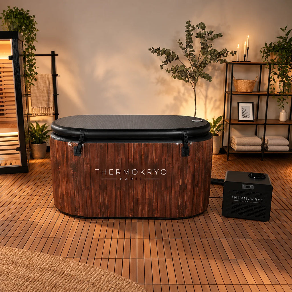 Pack bain froid ThermoKryo avec refroidisseur Pro – 400 L, 4 à 20 °C