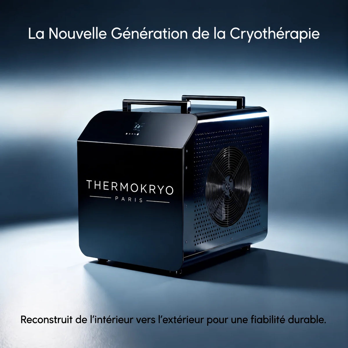 Pack bain froid ThermoKryo avec refroidisseur Max Wi-Fi – 400 L, 3 à 20 °C